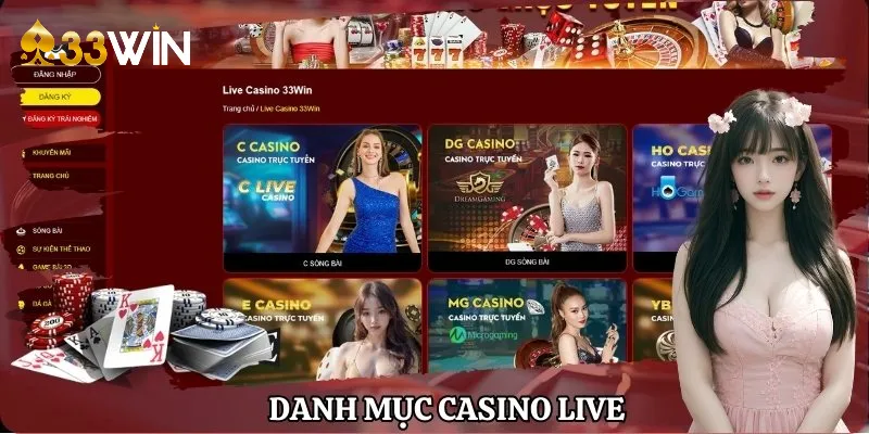 Danh mục casino live